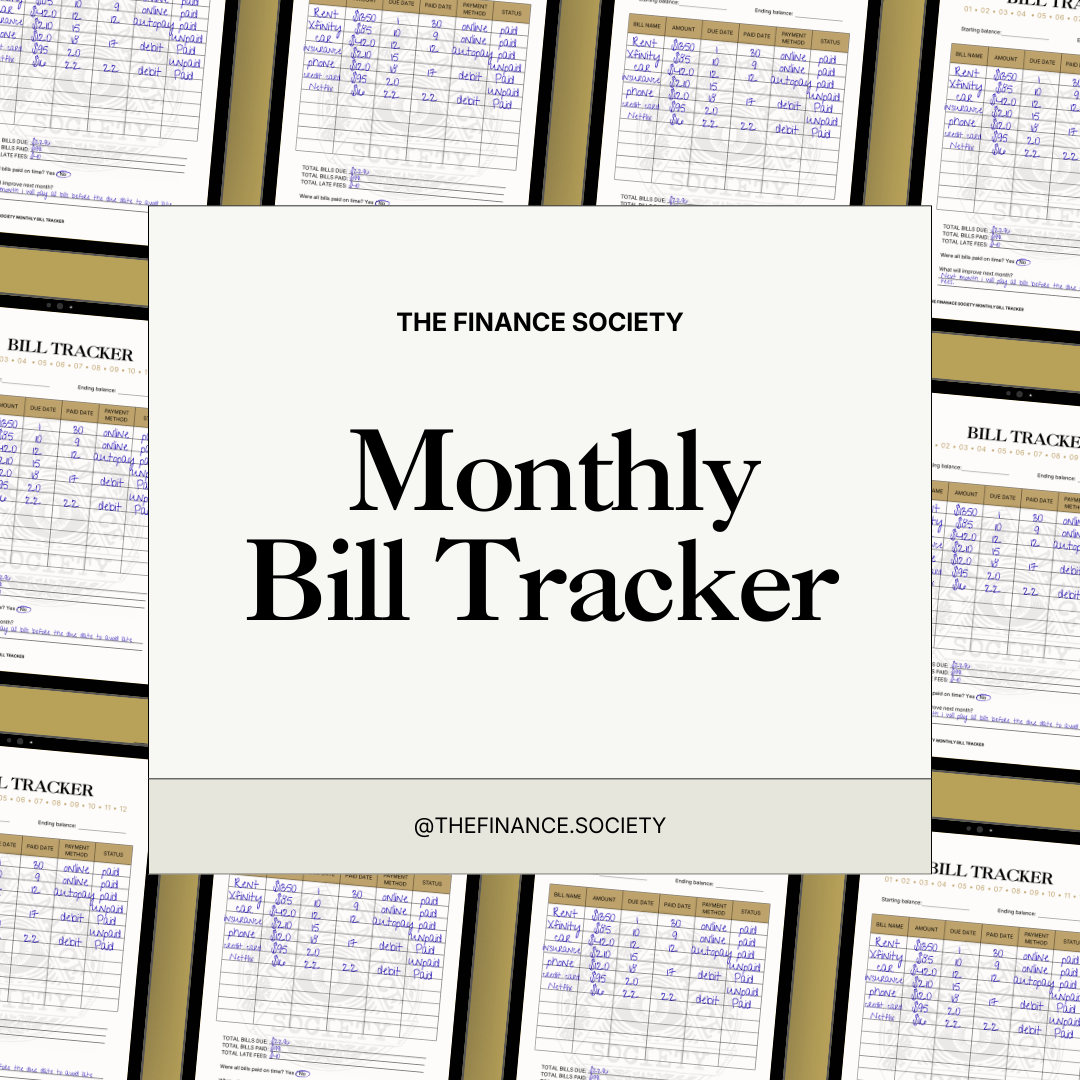 Monthly Bill Tracker – Never Miss a Payment System