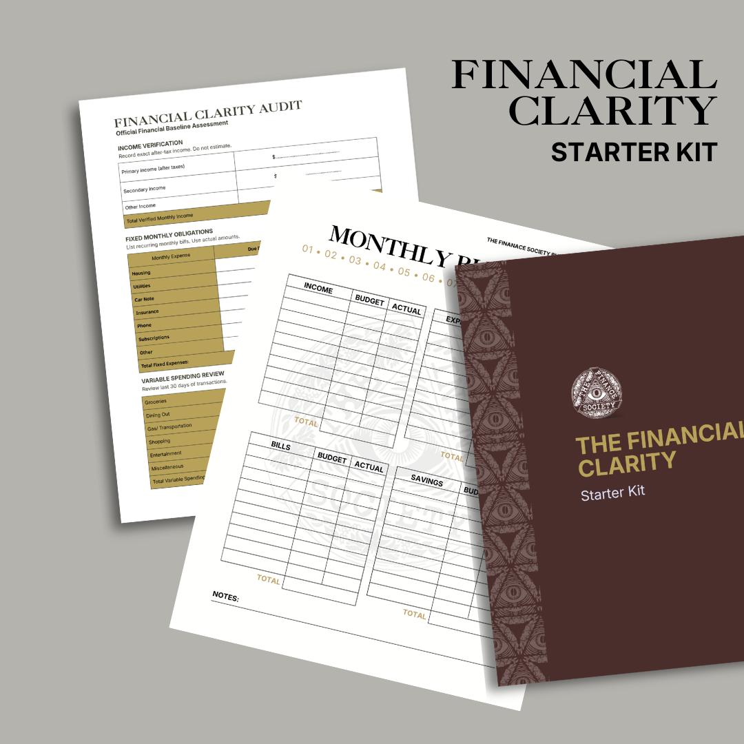 The Finance Society FREE Starter Kit
