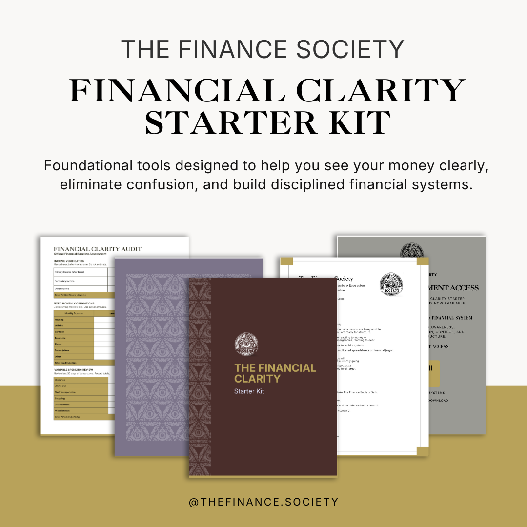 The Finance Society FREE Starter Kit
